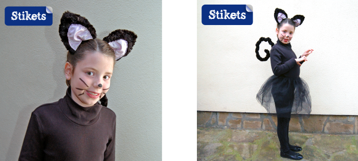 Costume da gatta o gatto – Stikets