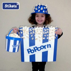 Costume dascatola di popcorn 