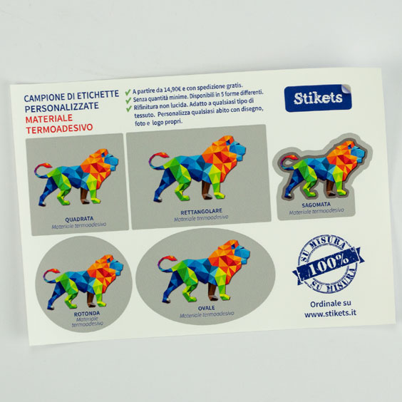 Etichette Termoadesive Melu Kids - 60 Pezzi Personalizzabili, Lavabili, Per Vestiti - Foto 2